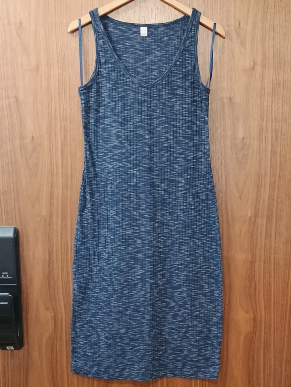 2/$20 Joe Fresh Navy Heathered Ribbed Sleep Dress